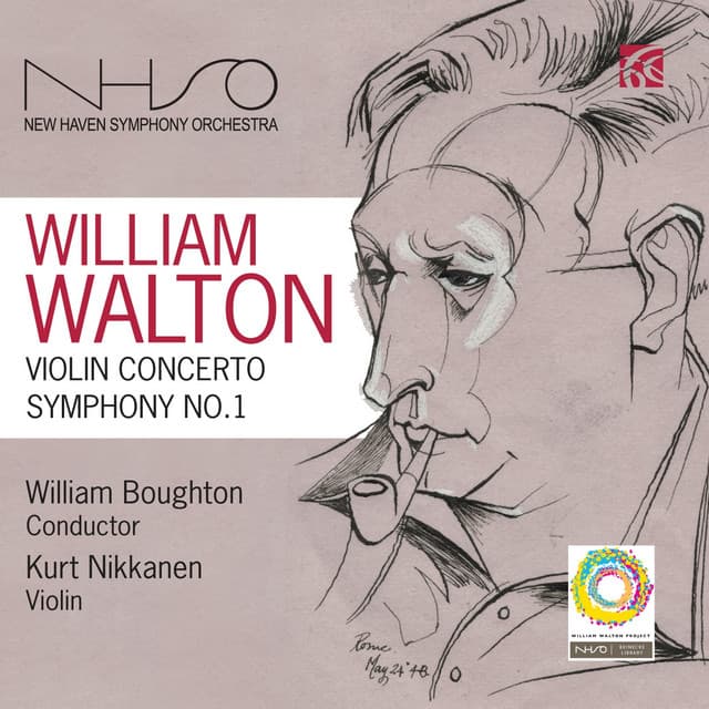 Walton: Violin Concerto & Symphony No. 1 cover art