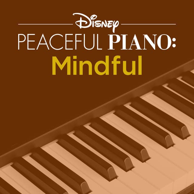 Disney Peaceful Piano: Mindful cover art