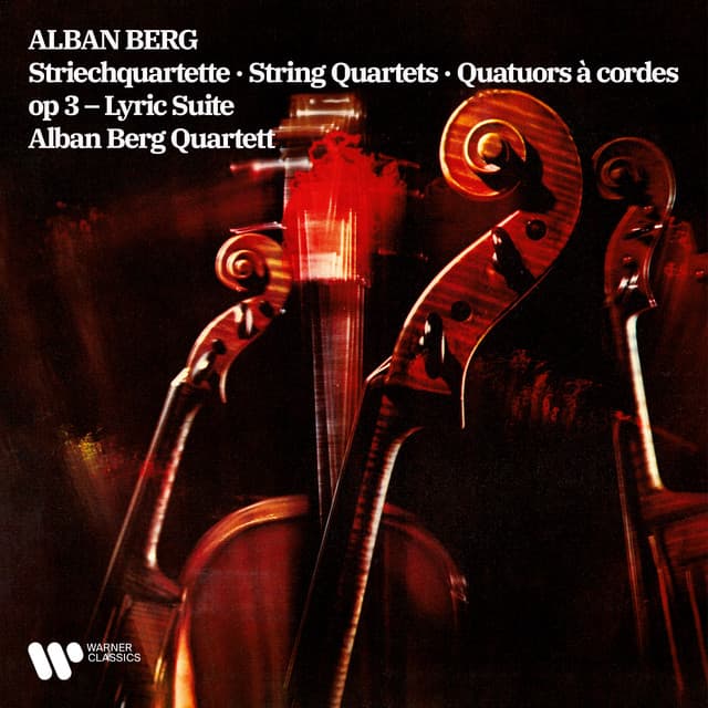 Berg: Lyric Suite for String Quartet: II. Andante amoroso cover art