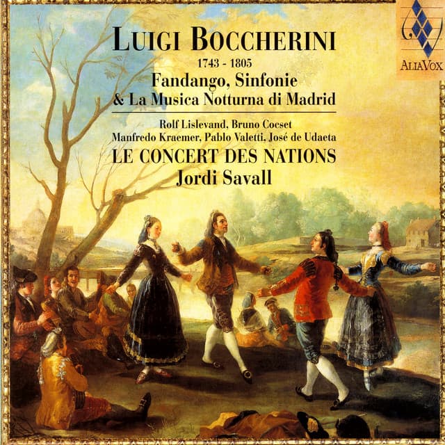 Quintetto in Do Maggiore La Musica Notturna Delle Strade Di Madrid Op. 30, No. 6, G. 324: Passa Calle - Allegro Vivo cover art