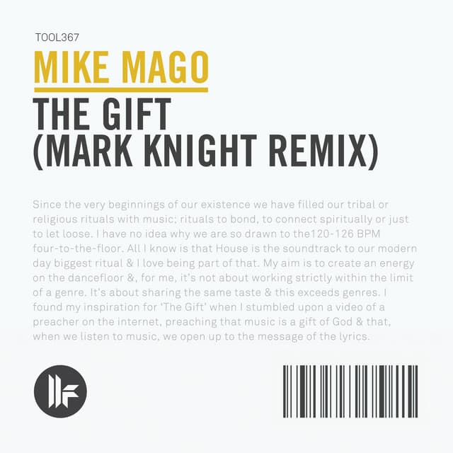 The Gift - Mark Knight Remix cover art