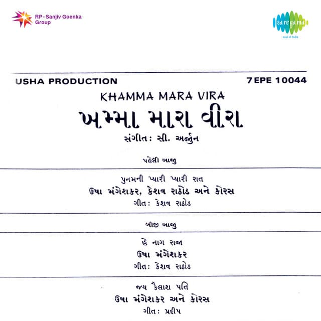 Poonam Ni Pyari Pyari Raat cover art