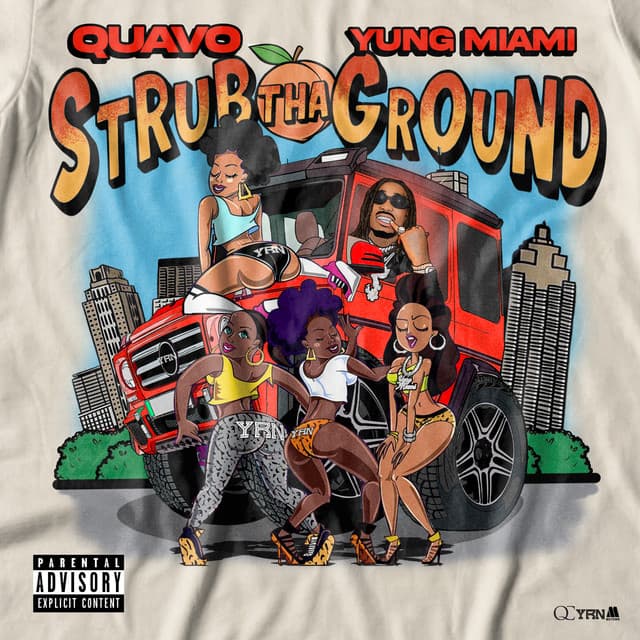 Strub Tha Ground (Feat. Yung Miami) cover art