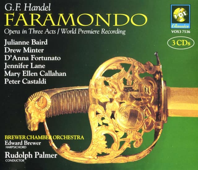 Faramondo, Act 1 - Accompanied Recit: "popolo Figlio" cover art