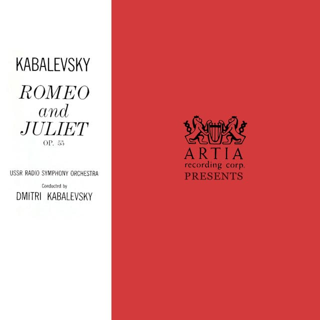 Romeo And Juliet, Op. 55 cover art