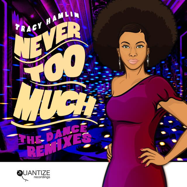 Never Too Much (The Dance Remixes) cover art