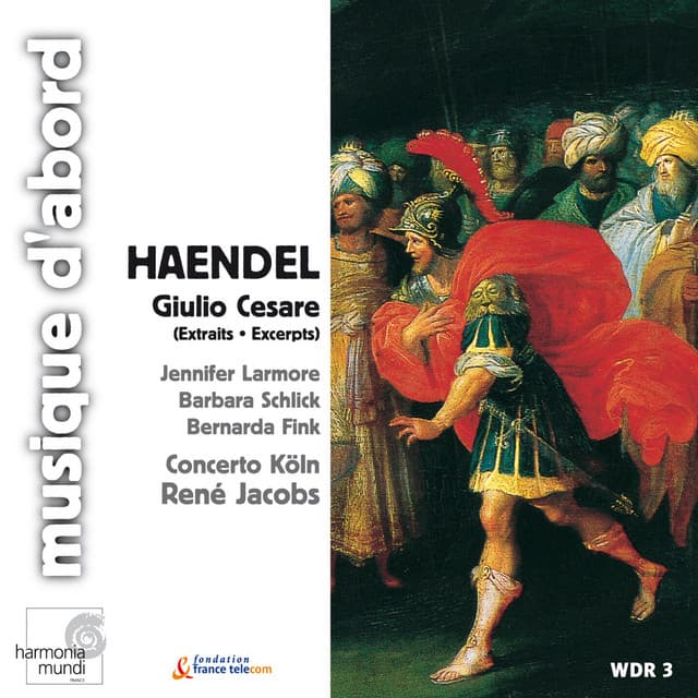 Handel: Giulio Cesare cover art