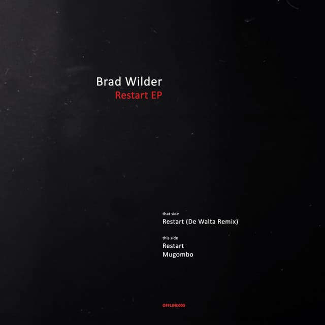 Restart - De Walta Remix cover art