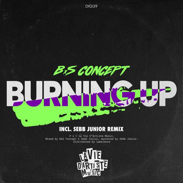 Burning Up - Sebb Junior Remix Edit cover art
