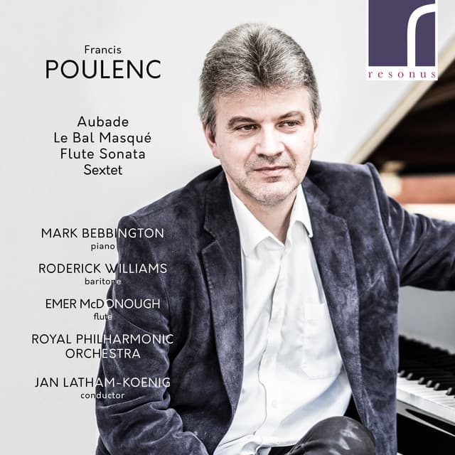 Poulenc: Aubade, Le Bal masqué, Flute Sonata & Sextet cover art
