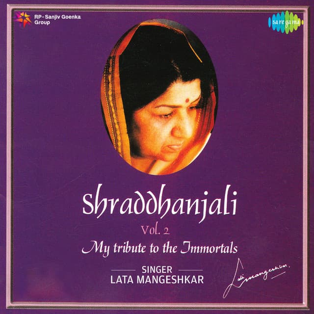 Shraddhanjali - My Tribute To The Immortals Vol. 2 cover art
