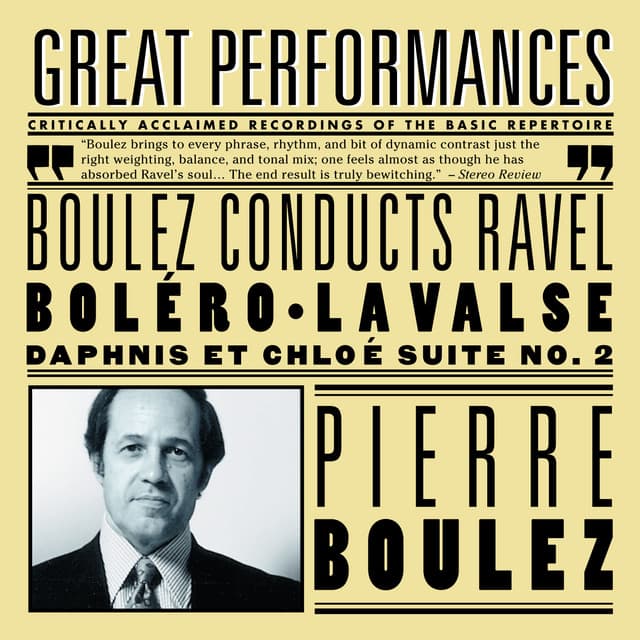 Boulez Conducts Ravel cover art