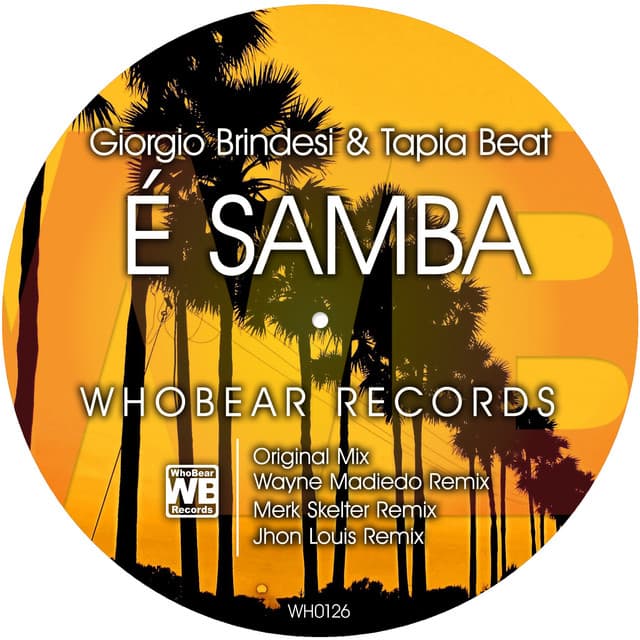 E Samba - Wayne Madiedo Remix cover art