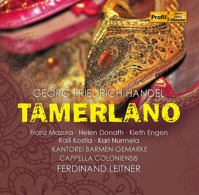 Handel: Tamerlano, HWV 18 cover art