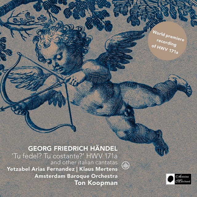 Tu fedel, tu costante, HWV 171a: Aria Se non ti piace amarmi cover art
