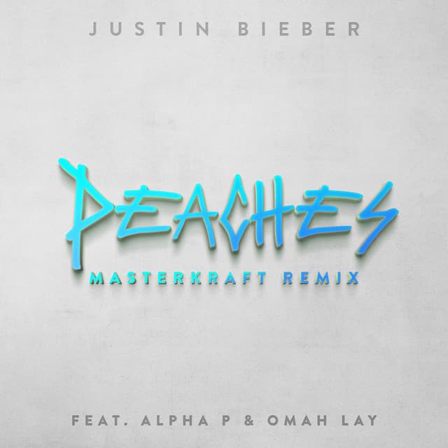 Peaches (Masterkraft Remix) feat. Alpha P & Omah Lay cover art
