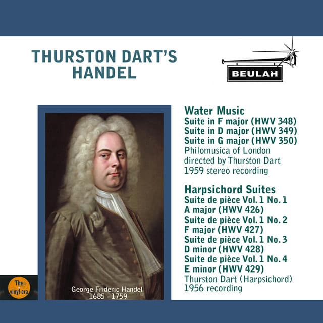 Thurston Dart's Handel cover art