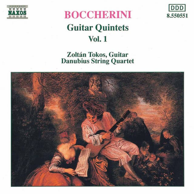 Guitar Quintet No. 3 in B-Flat Major, G. 447: III. Adagio cover art