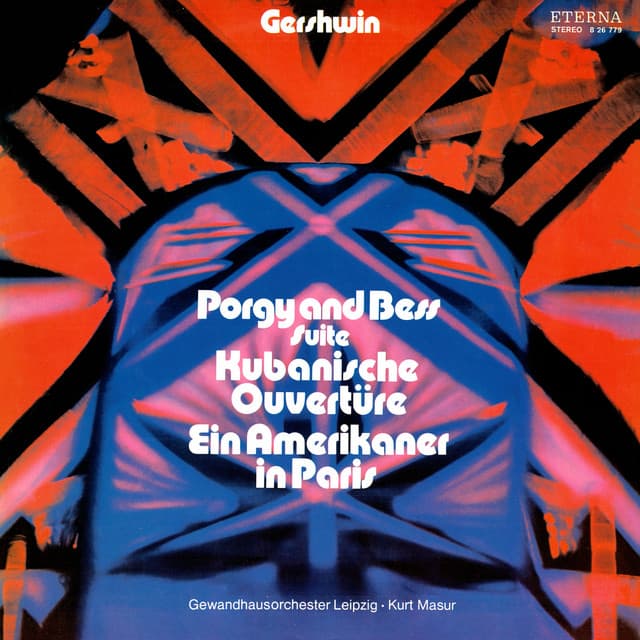 Gershwin: Porgy and Bess Suite / Cuban Overture / An American in Paris cover art