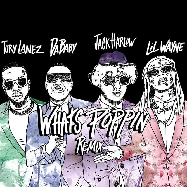 WHATS POPPIN (feat. DaBaby, Tory Lanez & Lil Wayne) - Remix cover art