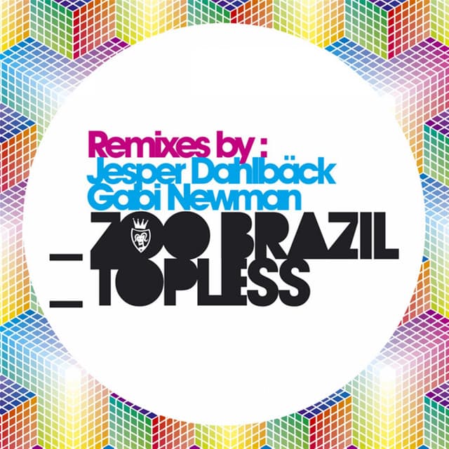 Topless - Gabi Newman Bu! Remix cover art