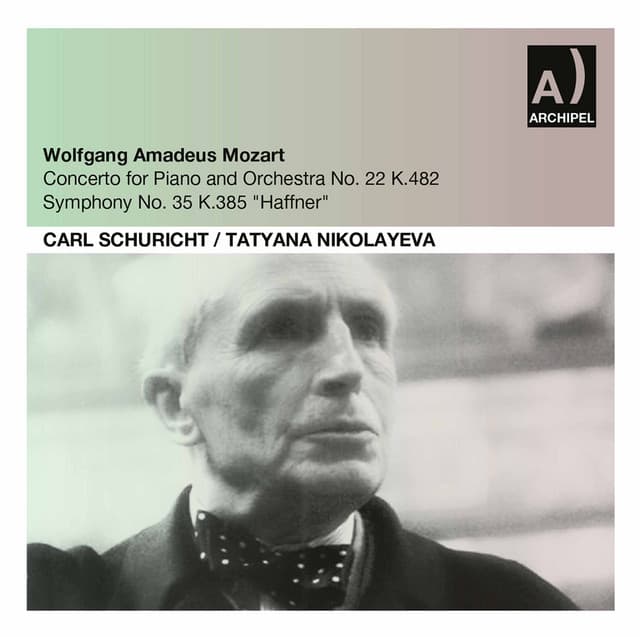 Mozart: Piano Concerto No. 22 in E-Flat Major, K. 482 & Symphony No. 35 in D Major, K. 385 "Haffner" (Live) cover art