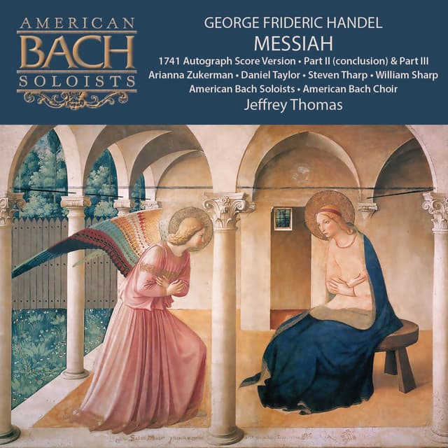 George Frideric Handel: Messiah (Part 2 Conclusion, Part 3) cover art