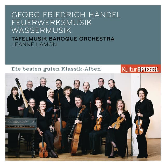 Händel: Wassermusik, Feuerwerksmusik cover art