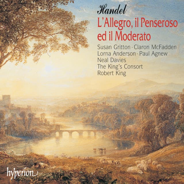 Handel: L'Allegro, il Penseroso ed il Moderato cover art