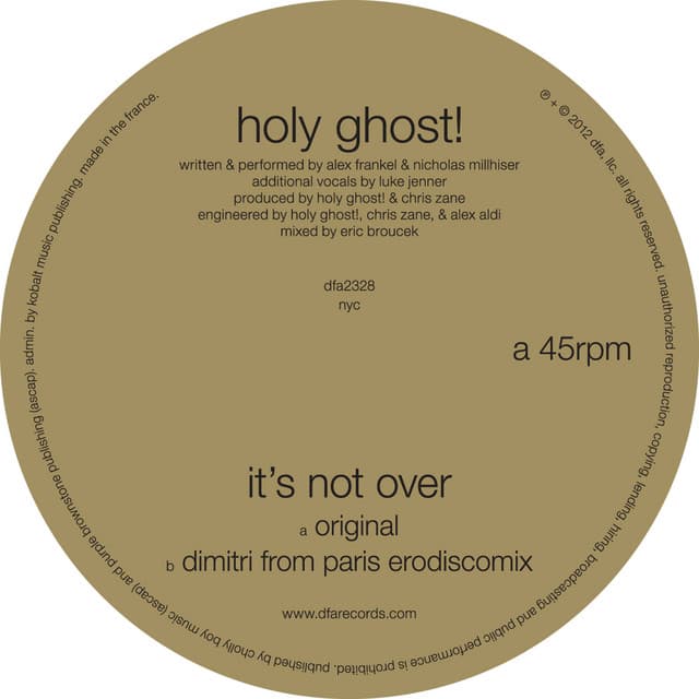It's Not Over cover art