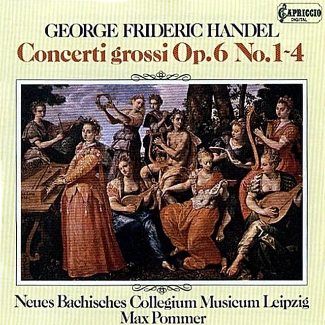 Handel: Concerti grossi, Op. 6, Nos. 1-4 cover art