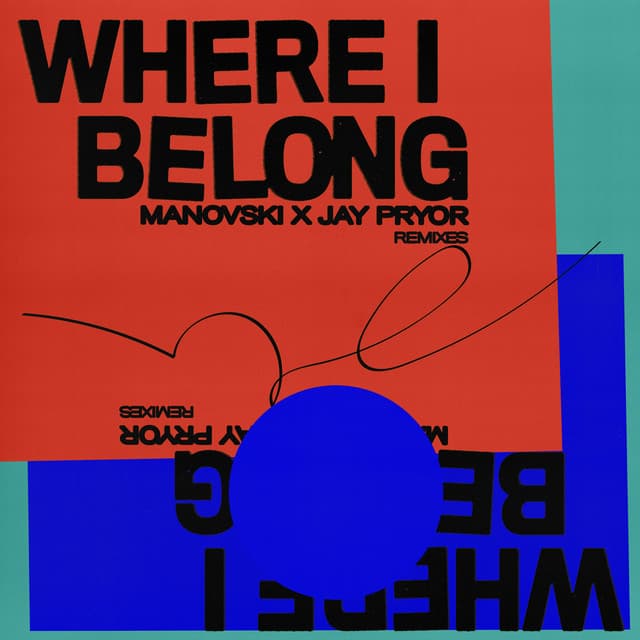 Where I Belong - RobbieG & JAKE Remix cover art