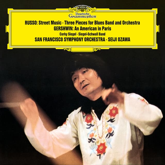 Russo: Street Music; 3 Pieces – Gershwin: An American in Paris cover art