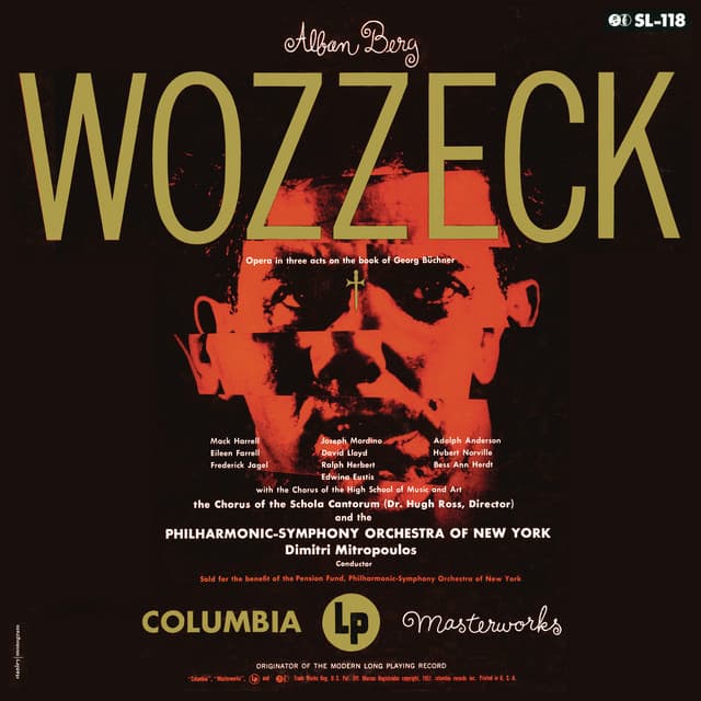 Wozzeck, Op. 7: Act II, Scene IV: Extended Scherzo and Trio Movement "Ich hab ein Hemdlein an" cover art