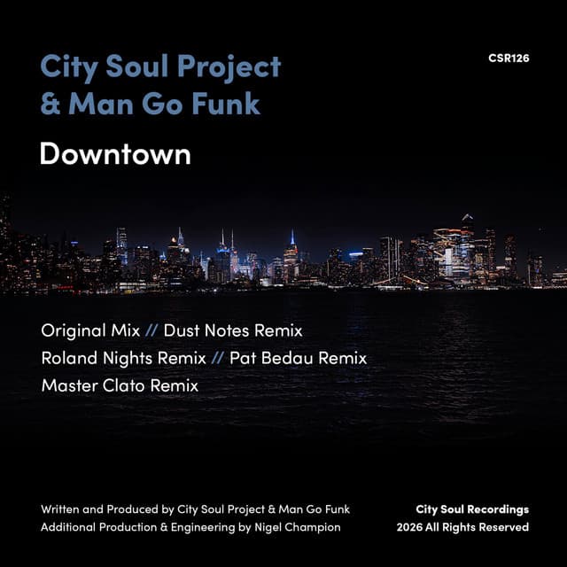 Downtown - Pat Bedeau Remix cover art
