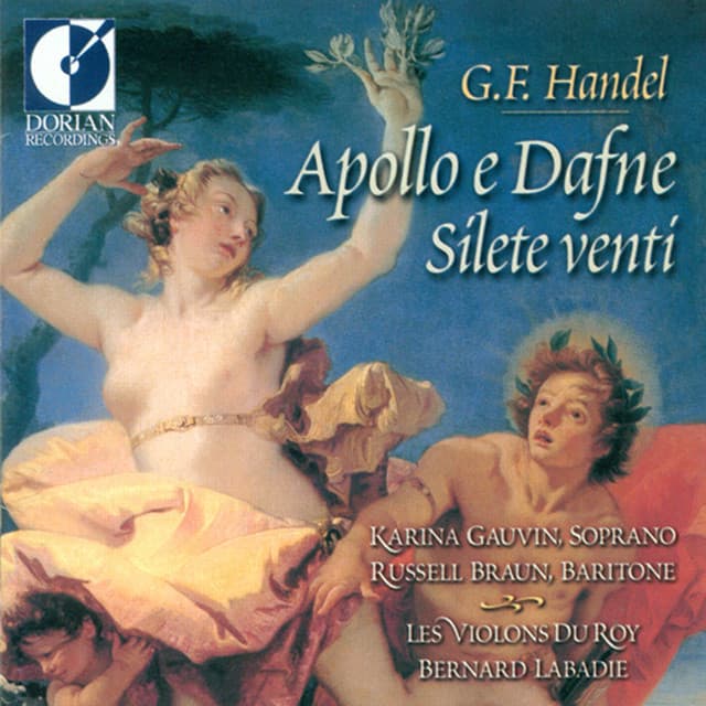 Handel, G.F.: Apollo E Dafne [Opera] / Silete Venti cover art