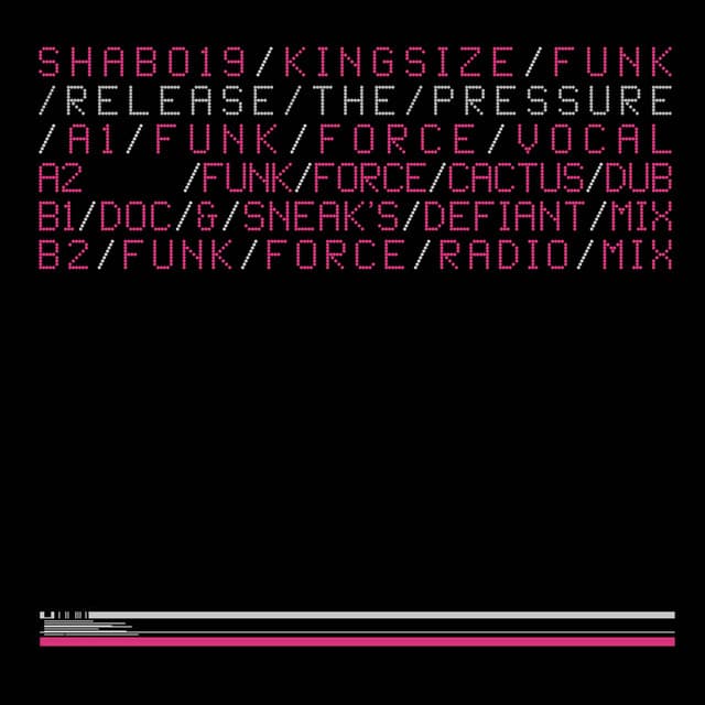 RELEASE THE PRESSURE - FUNK FORCE RADIO MIX cover art