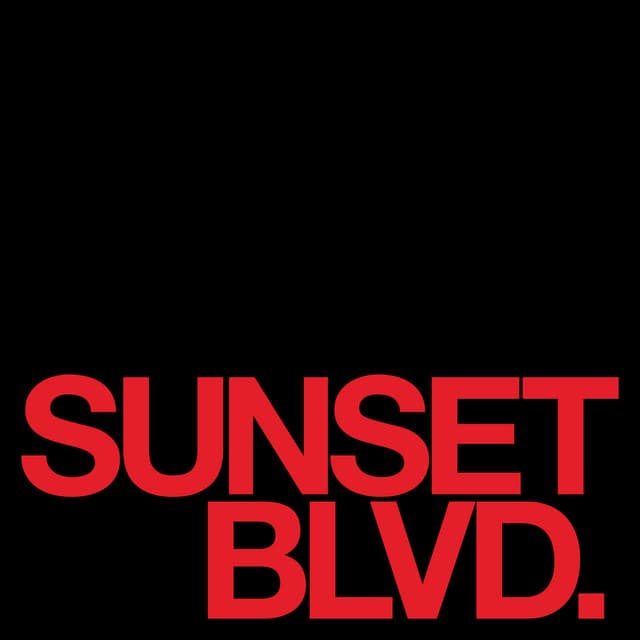 SUNSET BLVD: The Album cover art