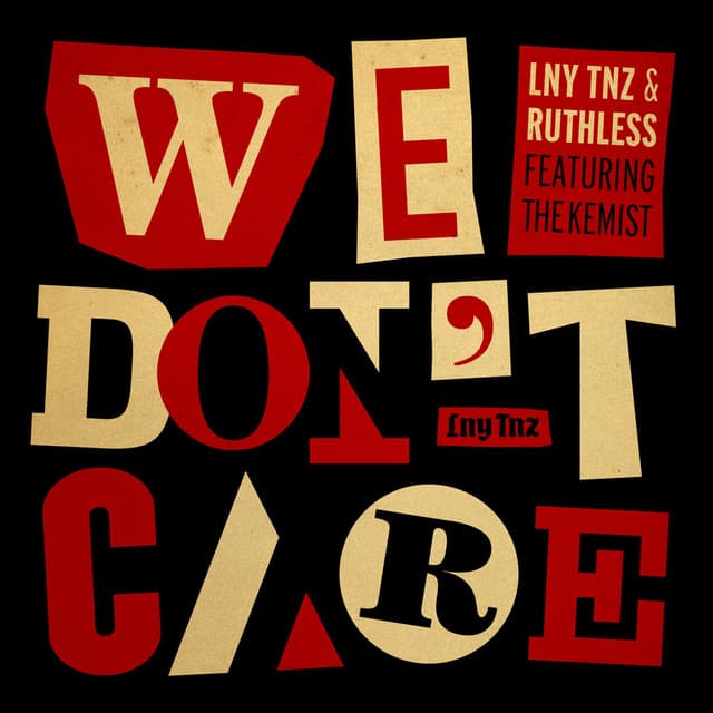 We Don't Care cover art