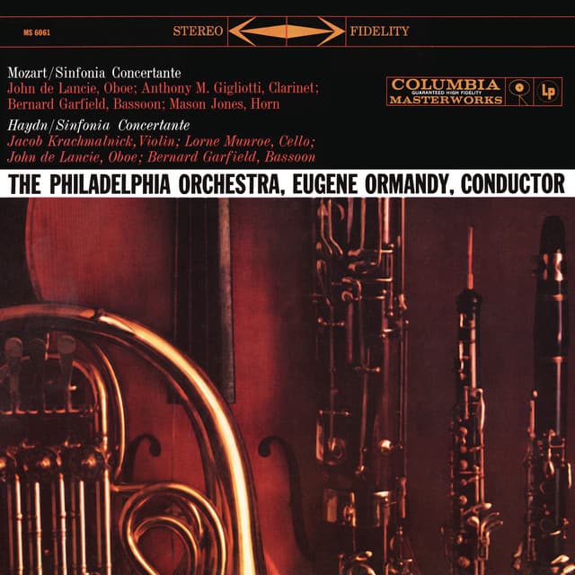 Mozart: Sinfonia concertante - Haydn: Sinfonia concertante & Trumpet Concerto cover art