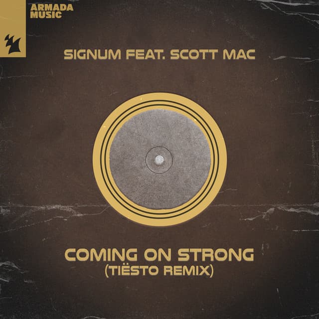 Coming On Strong - Tiësto Remix cover art