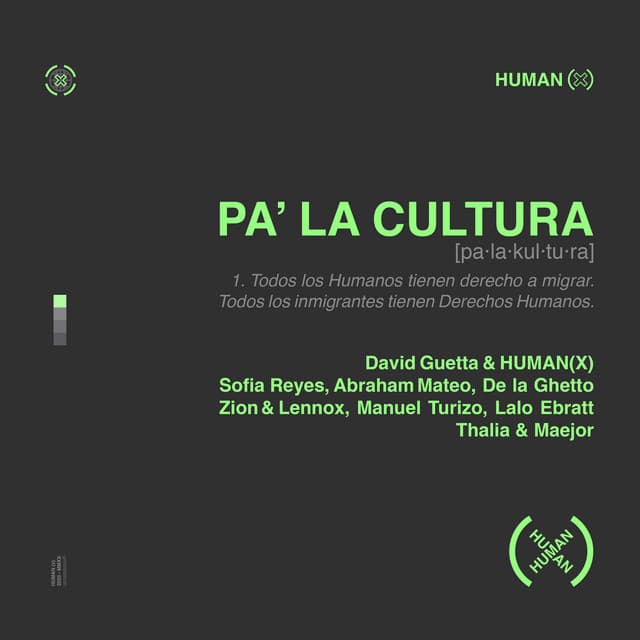 Pa' La Cultura cover art