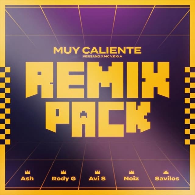 Muy Caliente - Ash Remix cover art