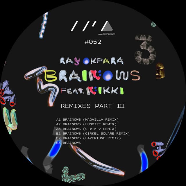 Brainows - u z z v, UNAI. Remix cover art