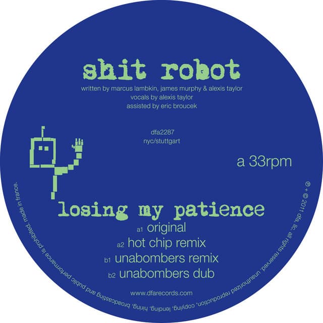 Losing My Patience cover art