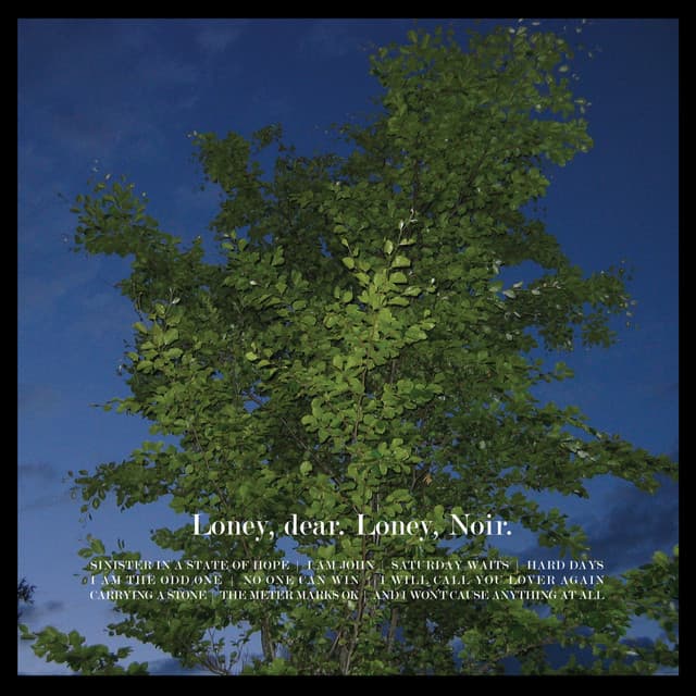 Loney, Noir cover art