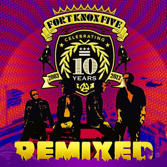 10 Years of Fort Knox Five Remixed cover art