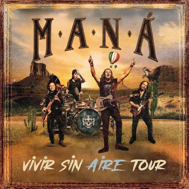 Vivir Sin Aire Tour cover art