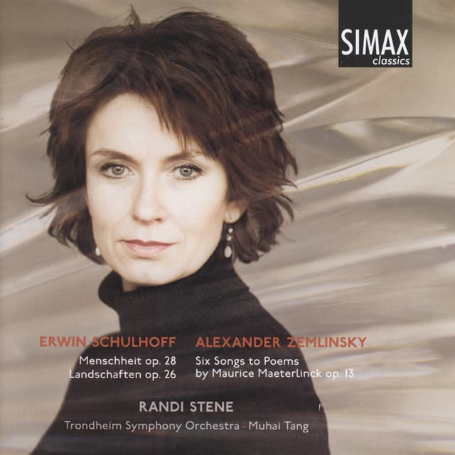 Six Songs, 1 Die Drei Schwestern, Op. 13 cover art