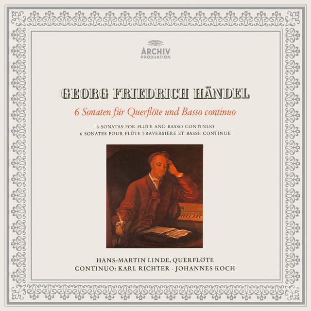 Flute Sonata in E Minor, Op. 1 No. 1a, HWV 379: III. Largo cover art